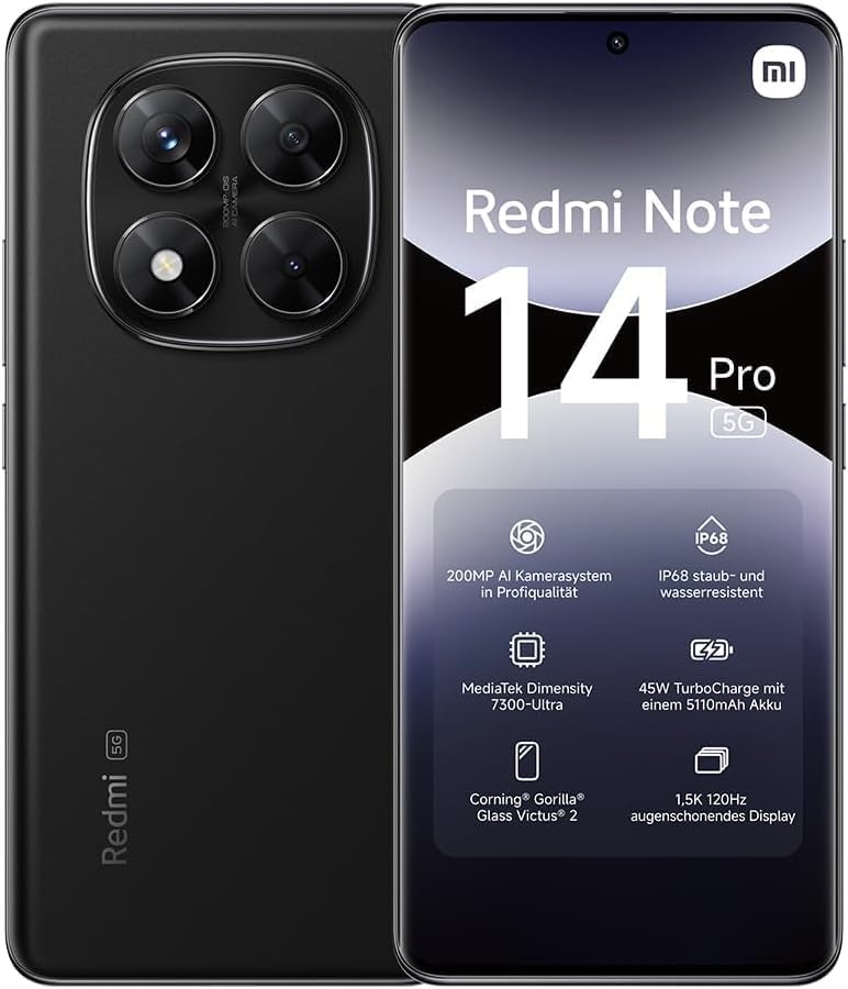 Redmi Note 14 Pro with 200MP Pro-Grade AI Camera