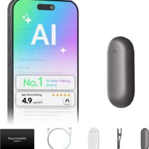 PLAUD NotePin AI Voice Recorder Grey
