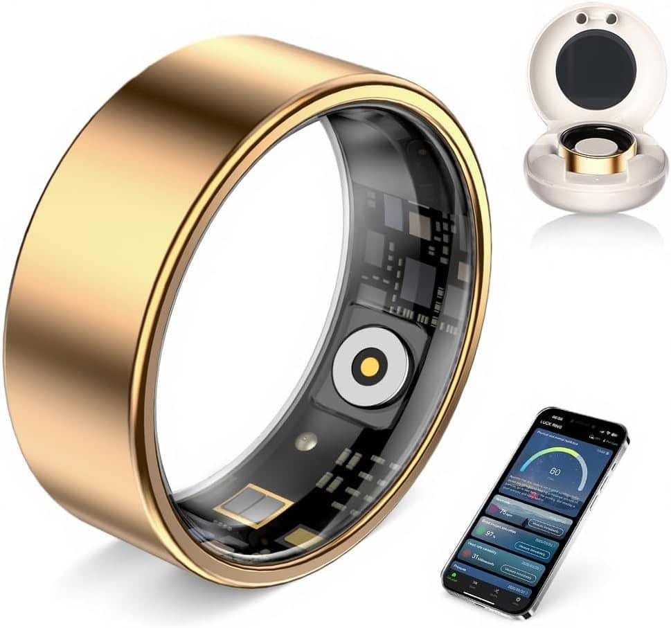 UouNeaCo Unisex AI Smart Ring with Sleep Tracker