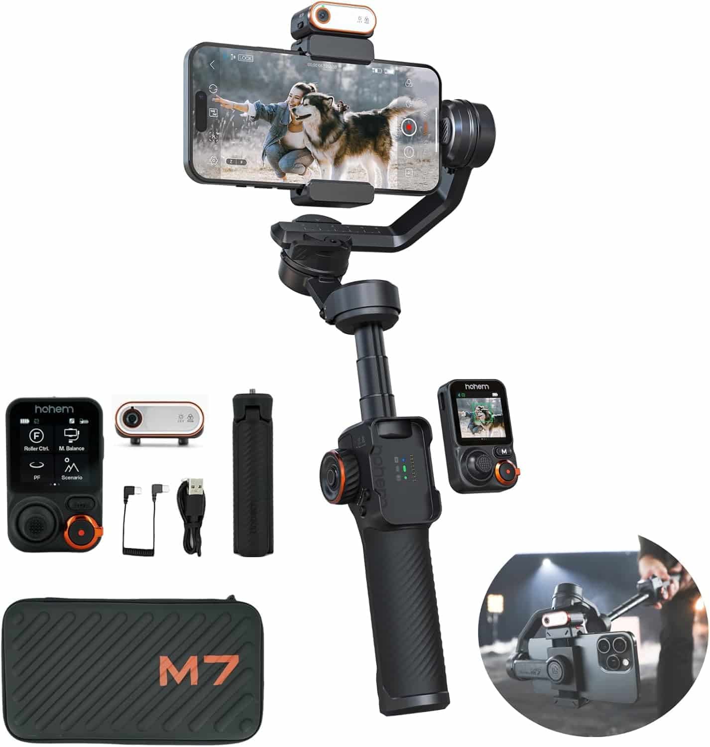 Hohem iSteady M7 AI Gimbal Stabiliser