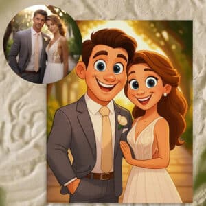 Custom AI-Generated Canvas Wall Art,Personalized Portrait,ai landscape artwork, home decor gifts & Abstract Prints,unique photo to art,Home Decor Gift (8x10Inches)